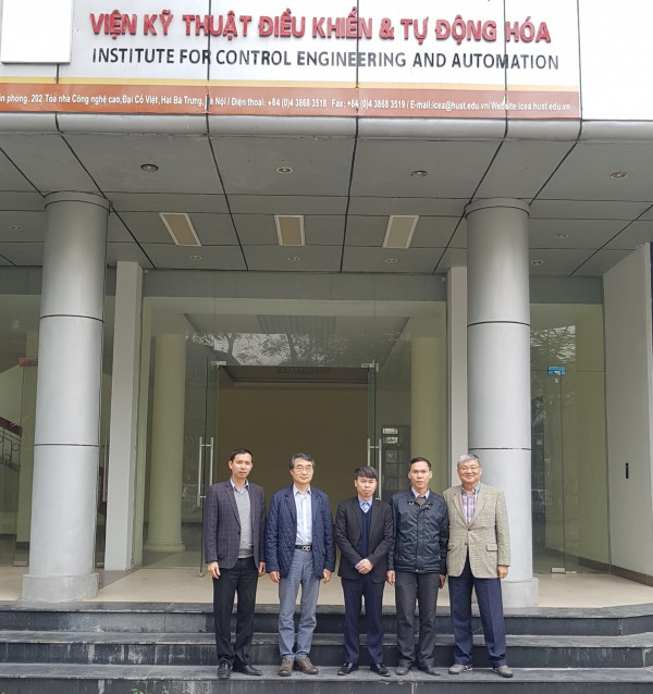 Working with Korean delegation of professors of Gachon University