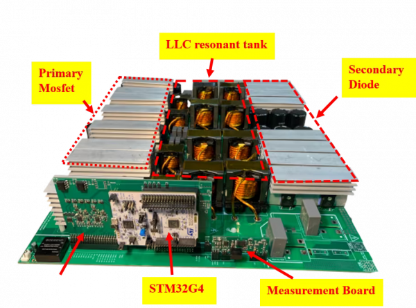 30 kW/97.5% DC-DC module for fast chargrer station