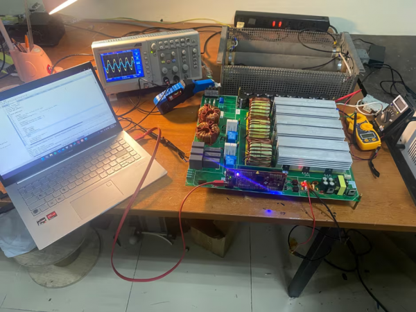 30 kW/Vienna Rectifier module for fast charger station
